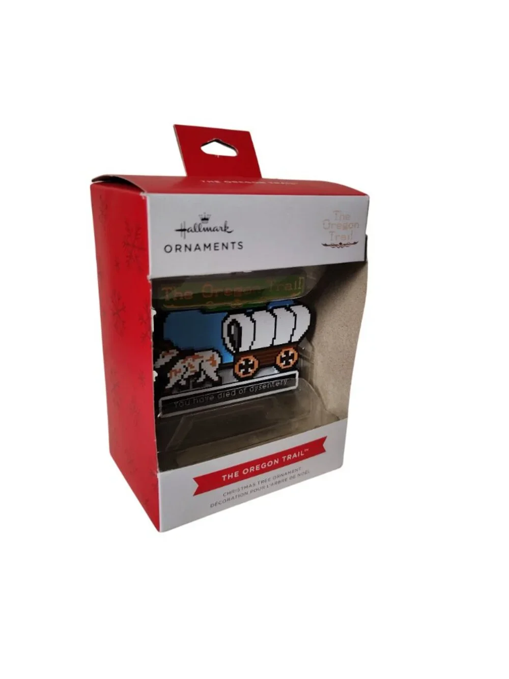 Hallmark Keepsake The Oregon Trail Video Game Christmas Tree Ornament